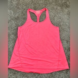 LG Bright Coral Racerback Tank Top